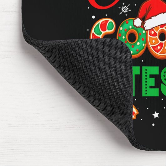 Christmas Cookie Tester Taster Baking Crew Toddler Mousepad (Ecke)