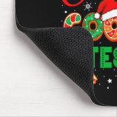Christmas Cookie Tester Taster Baking Crew Toddler Mousepad (Ecke)