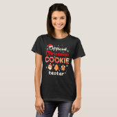 Christmas Cookie Tester Taster Baking Crew Toddler T-Shirt (Vorne ganz)