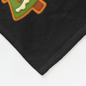 Christmas Cookie Tester Taster Funny Family Baking Fleecedecke (Ecke)