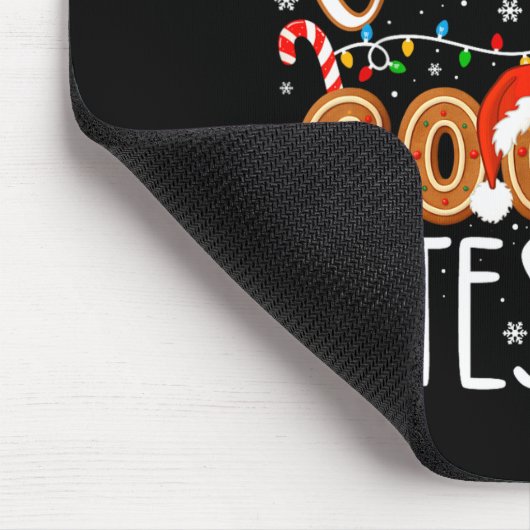 Christmas Cookie Tester Taster Funny Family Baking Mousepad (Ecke)
