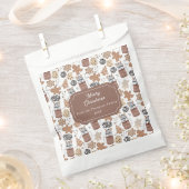 Christmas Cookies and Hot Cocoa Holiday Baking Geschenktütchen (Ausgeschnitten)