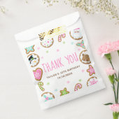 Christmas Cookies Birthday Party Pink Thank You Geschenktütchen (Versiegelt)