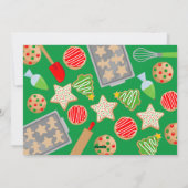 CHRISTMAS COOKIES FEIERTAGSKARTE (Rückseite)