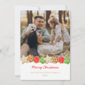 CHRISTMAS COOKIES FEIERTAGSKARTE (Vorderseite)