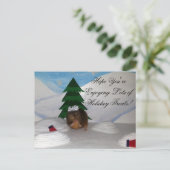 Christmas Cookies! Feiertagspostkarte (Stehend Vorderseite)