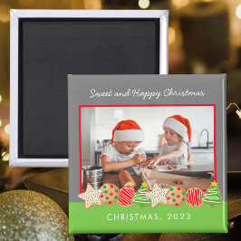 CHRISTMAS COOKIES FOTO MAGNET