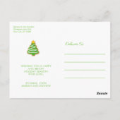 CHRISTMAS COOKIES FOTO POSTCARD POSTKARTE (Rückseite)