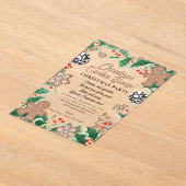 Christmas Cookies Holiday Baking Cookie Swap Acryleinladungen (Ablage )