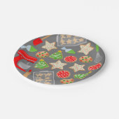 CHRISTMAS COOKIES PARTY PAPPTELLER (Schrägansicht)