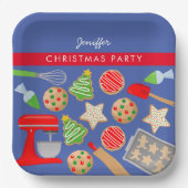 CHRISTMAS COOKIES PARTY PAPPTELLER (Vorderseite)