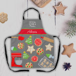 CHRISTMAS COOKIES SCHÜRZE<br><div class="desc">Niedliche Weihnachtskekse für den Bäcker</div>