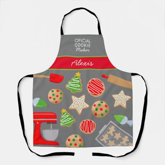 CHRISTMAS COOKIES SCHÜRZE (Vorderseite)