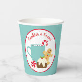 CHRISTMAS COOKIES UND Kakao Pappbecher (Vorderseite)