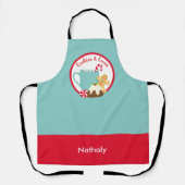 CHRISTMAS COOKIES UND Kakao Schürze (Vorderseite)