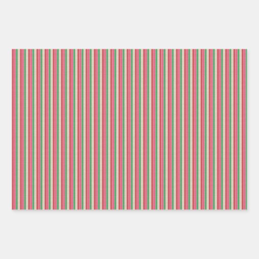 Christmas Cookies Wrapping Paper Flat Sheet Set Geschenkpapier Set (Vorderseite 3)