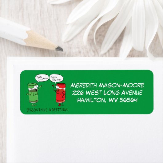 Christmas Cooking Funny Chef Spices (Insitu)