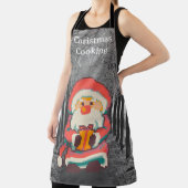 Christmas cooking, Santa pixelart, Pixel Art  Schürze (InSitu)