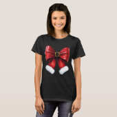 Christmas Coquette Bow T-Shirt (Vorne ganz)