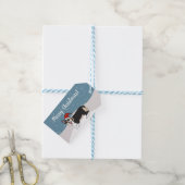 Christmas Corgi Geschenkanhänger (Mit Garn)