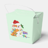Christmas Corgi Geschenkboxen Geschenkschachtel (Rückseite)