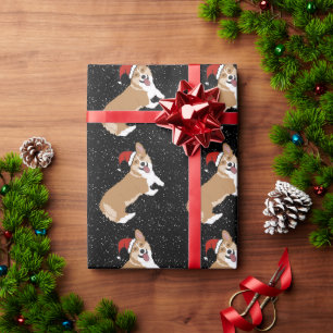 Christmas Corgi Geschenkpapier