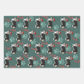Christmas Corgi Geschenkpapier Set (Vorderseite 3)