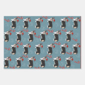 Christmas Corgi Geschenkpapier Set (Vorderseite 2)