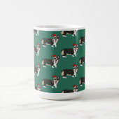 Christmas Corgi Kaffeetasse (Mittel)