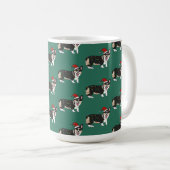 Christmas Corgi Kaffeetasse (VorderseiteRechts)