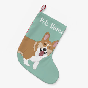 Christmas Corgi Kleiner Weihnachtsstrumpf