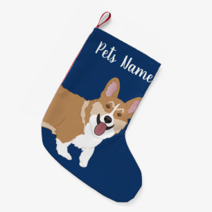 Christmas Corgi Kleiner Weihnachtsstrumpf
