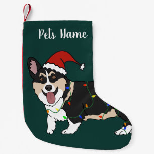 Christmas Corgi Kleiner Weihnachtsstrumpf