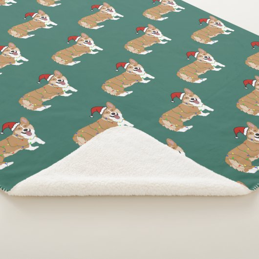 Christmas Corgi Sherpadecke (3/4)
