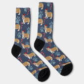 Christmas Corgi Socken (Rechts)
