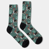 Christmas Corgi Socken (Rechts)