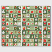 Christmas Countdown Advent Calendar Geschenkpapier (Flach)