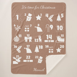 Christmas Countdown Advent Calendar Sherpadecke