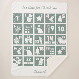 Christmas Countdown Advent Calendar Sherpadecke