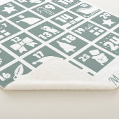Christmas Countdown Advent Calendar Sherpadecke (3/4)