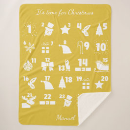 Christmas Countdown Advent Calendar Sherpadecke