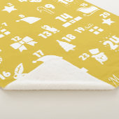 Christmas Countdown Advent Calendar Sherpadecke (3/4)