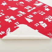 Christmas Countdown Advent Calendar Sherpadecke (3/4)