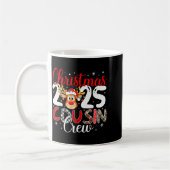 Christmas Cousin Crew 2025 Matching Family Xmas Pa Kaffeetasse (Links)