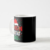 Christmas Cousin Crew 2025 Xmas Funny Matching Fam Kaffeetasse (Vorderseite Links)