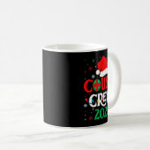 Christmas Cousin Crew 2025 Xmas Funny Matching Fam Kaffeetasse (VorderseiteRechts)