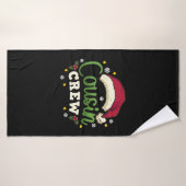 Christmas Cousin Crew Badehandtuch (Badehandtuch)
