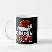 Christmas-Cousin-Crew-Buffalo-Rot-Karo-Pyjamas Fa Kaffeetasse (Links)