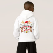 Christmas Cousin Crew Hoodie (Schwarz voll)