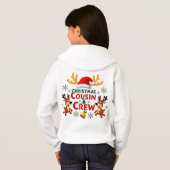 Christmas Cousin Crew Hoodie (Schwarz voll)